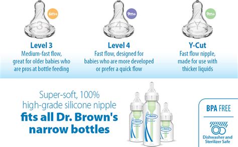 dr brown preemie bottles|Dr. Browns Nipple Level Guide